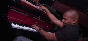 Feelin' it!  Michael Shand is simply one of the of the "baddest" keyboard players in the city.  His work on the CD is just phenomenal!